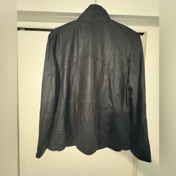 Clara Sunwoo Liquid Leather Signature Jacket - Picture 5 of 5